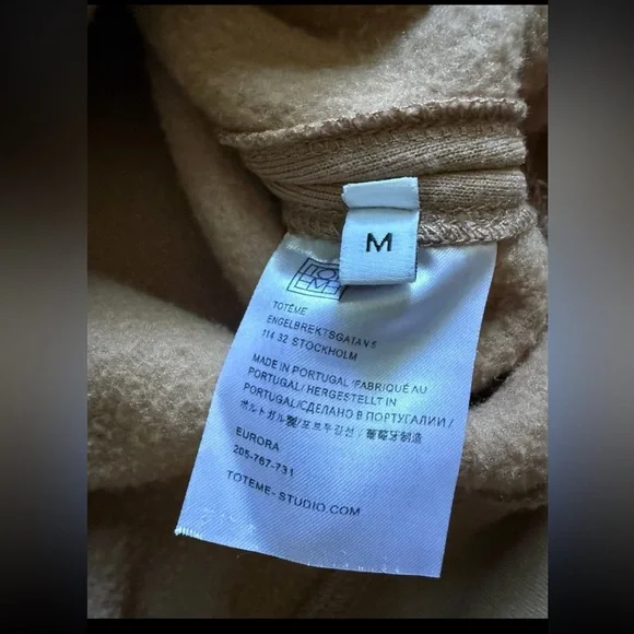 Toteme camel sweatshirt and sweatpant - Picture 6 of 12